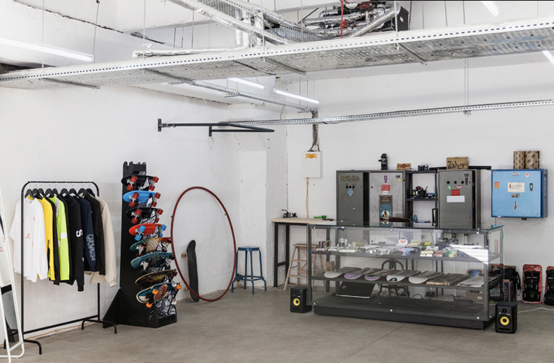 Open Shop Interior